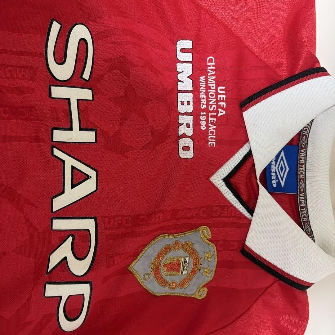 正規品】UMBRO マンチェスターユナイテッド 1999 優勝記念ユニフォーム】