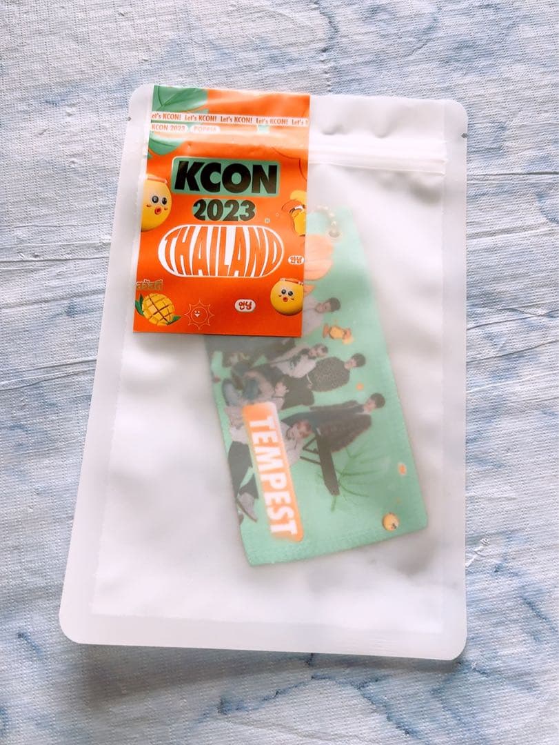 TEMPEST ハンビン　KCON タイ　グッズ　トレカ　サイン　セット