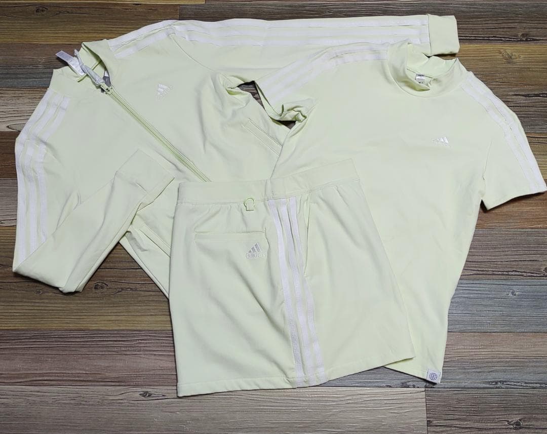 Sale⛳️新品 ３点セット★アディダスゴルフ★セットアップジャケット＆スカート