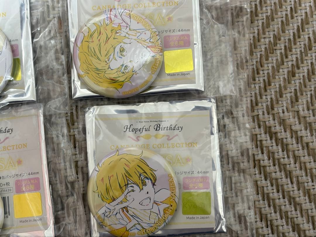 Free！Hopeful Birthday 缶バッジ 全6種類セット