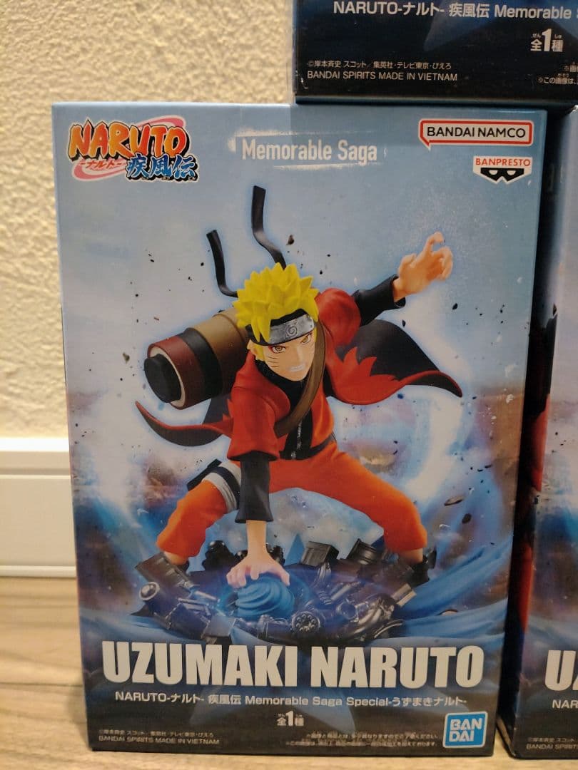 未開封NARUTOフィギュア　うずまきナルト　Memorable Saga