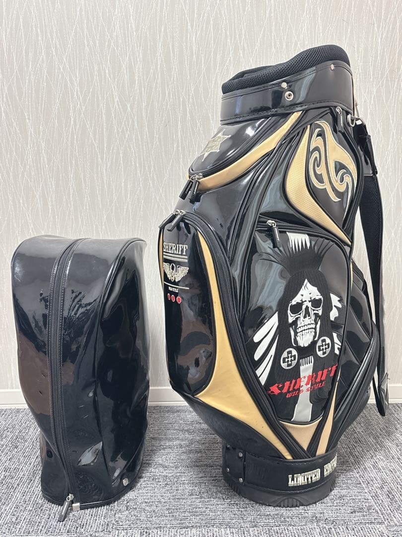 超豪華❗️SHERIFF/シェリフ ゴルフ 迫力の9インチ キャディバッグ