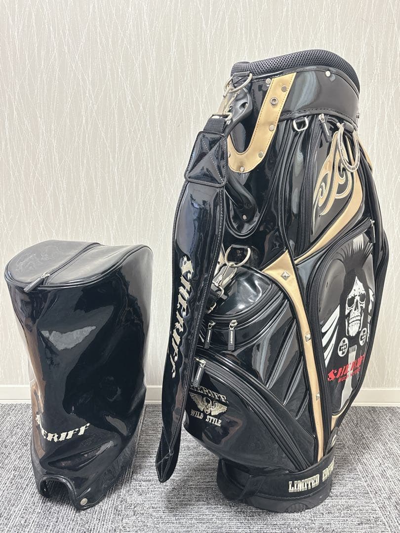 超豪華❗️SHERIFF/シェリフ ゴルフ 迫力の9インチ キャディバッグ