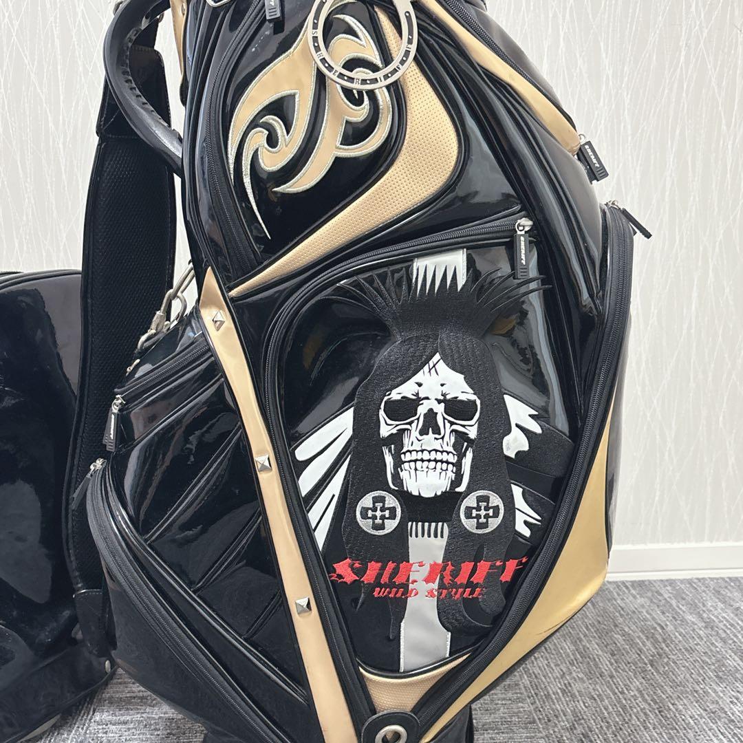 超豪華❗️SHERIFF/シェリフ ゴルフ 迫力の9インチ キャディバッグ