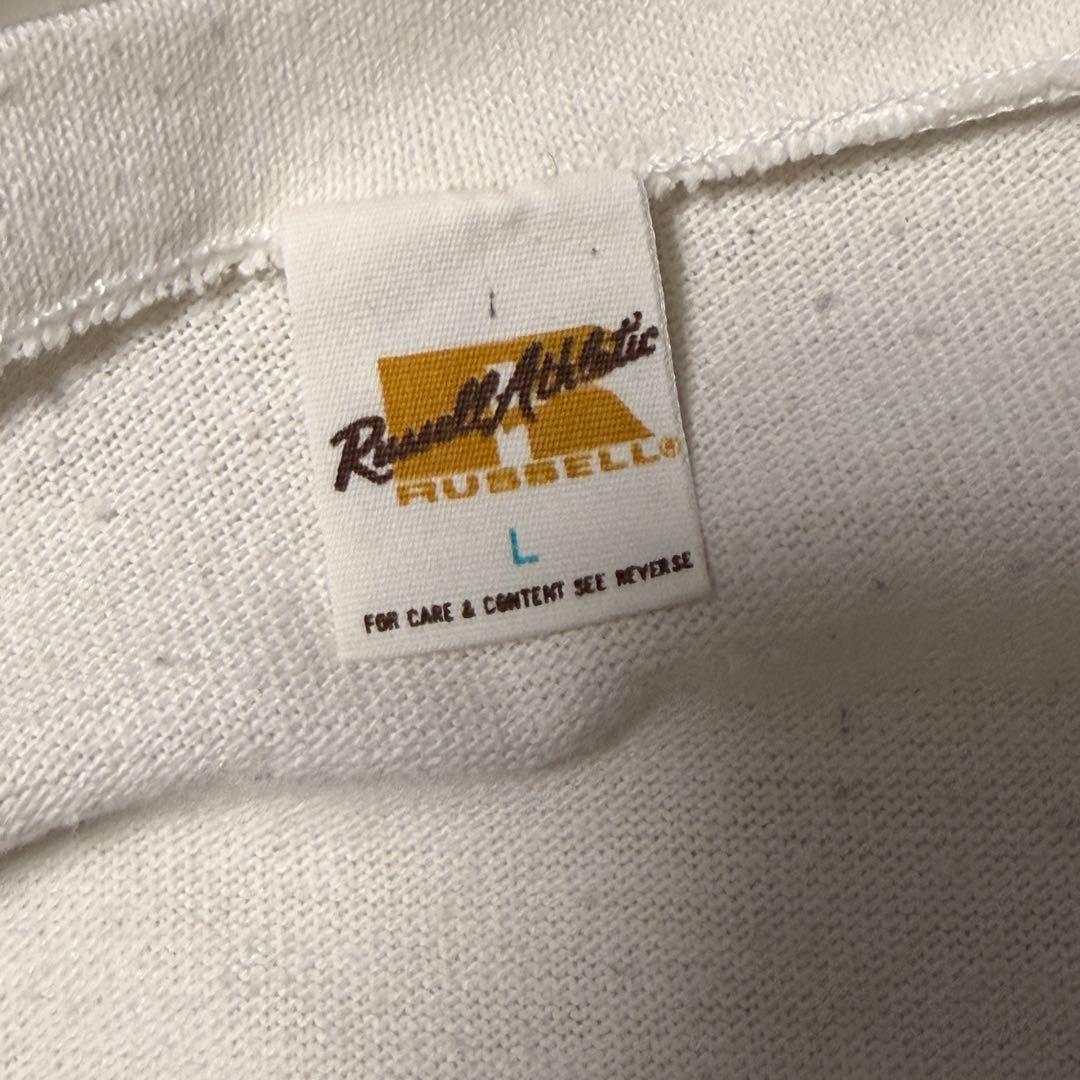 70s ラッセル金タグフットボールT USA製ビンテージ
