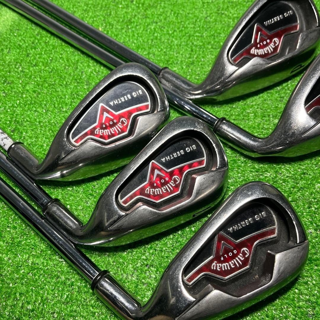 E69 Callaway キャロウェイ BIG BERTHA アイアン 右利き