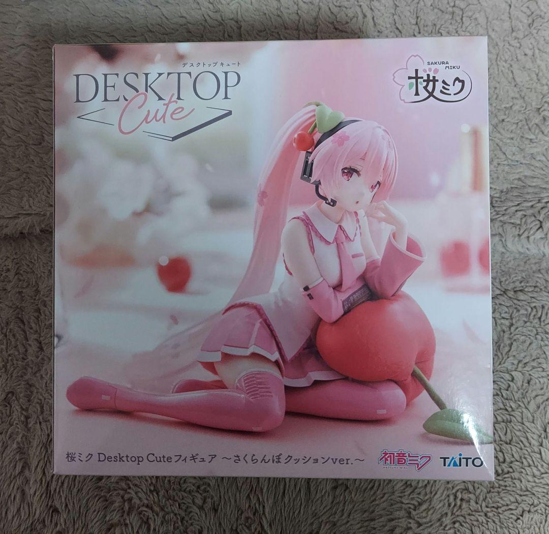 桜ミク　ぬーどるストッパー　DesktopCuteフィギュアセット