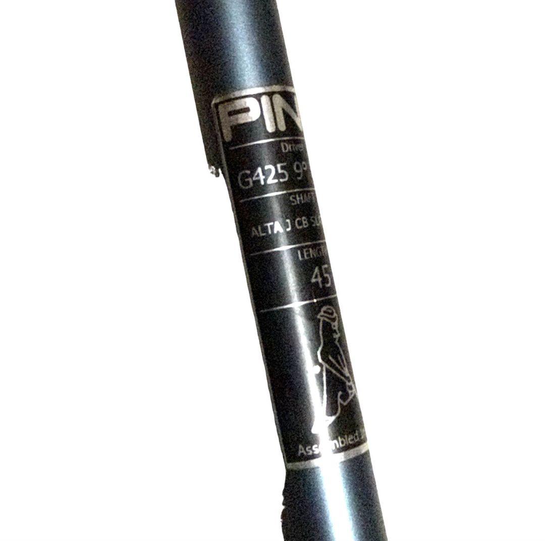 最終値下げ　PING G425 MAX 9° 45インチ(純正)　ピング