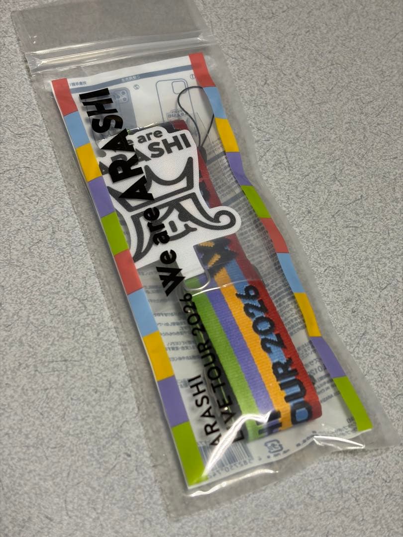 即購入◎新品　フォンタブストラップ　嵐　2026 We are ARASHI