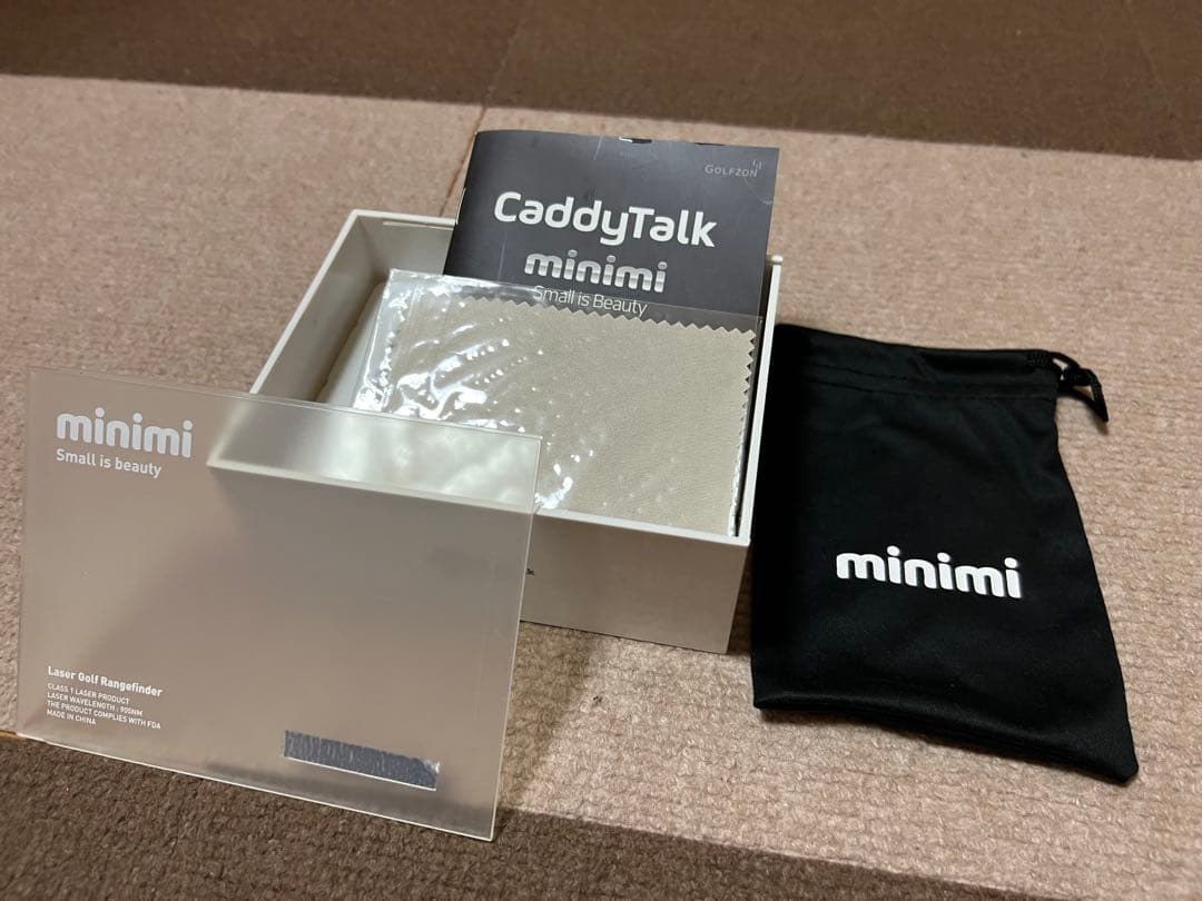 minimi CaddyTalk ゴルフ用距離計　箱付き