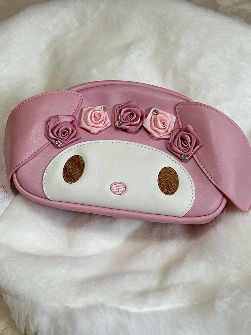 マイメロディ LIZ LISA コラボ ポーチ いちご 花 レア 希少 美品