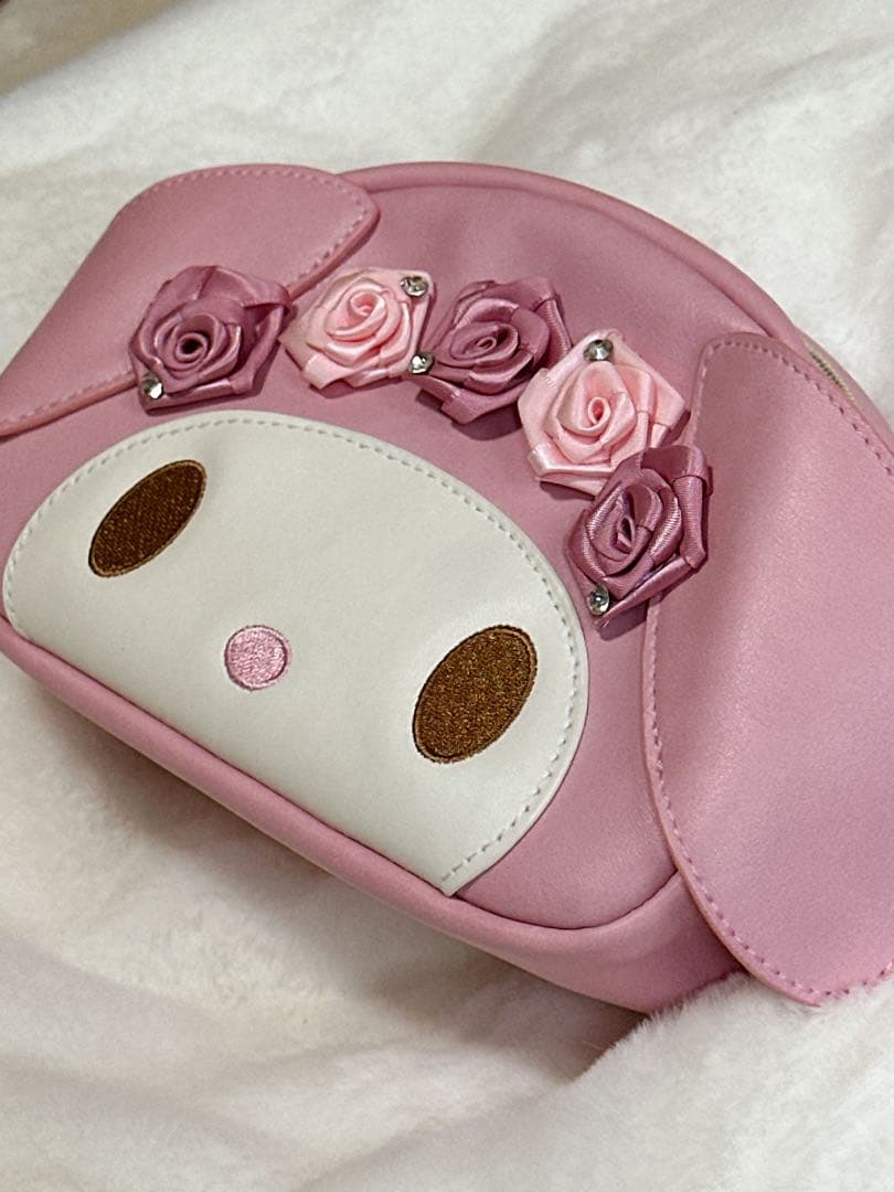 マイメロディ LIZ LISA コラボ ポーチ いちご 花 レア 希少 美品