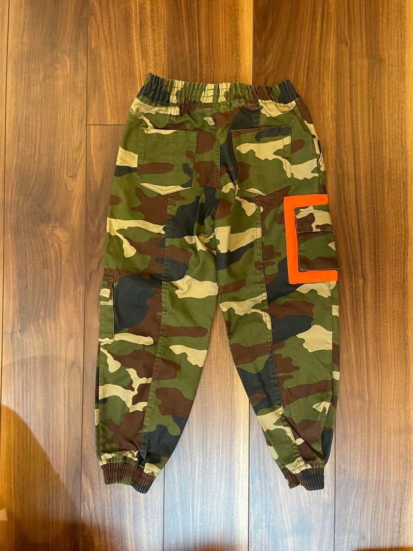 adidas IVY PARK コラボ　キッズ130 迷彩柄ウェアセット