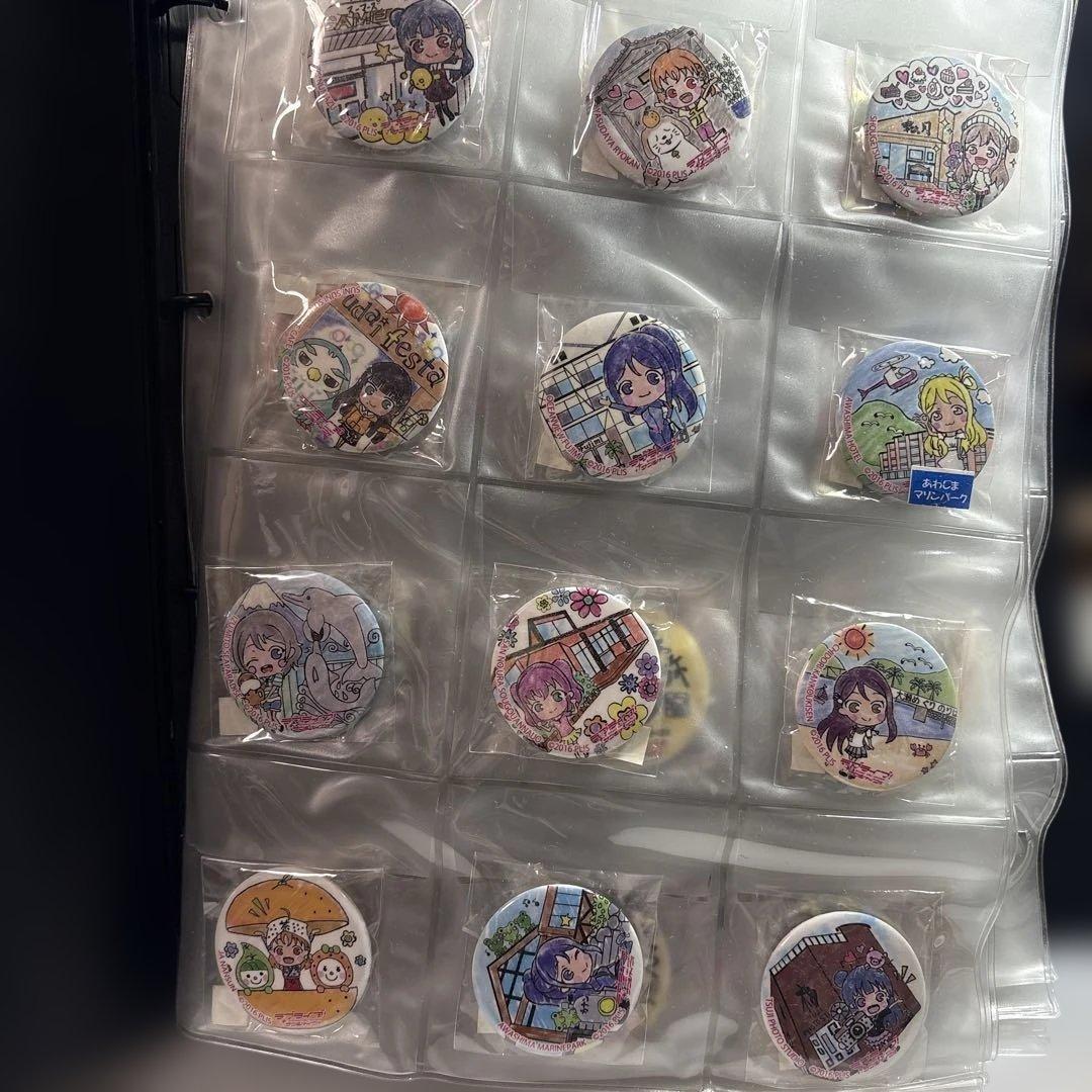 ラブライブ サンシャイン　まちあるき缶バッジ　廃盤　まとめ売り　189個