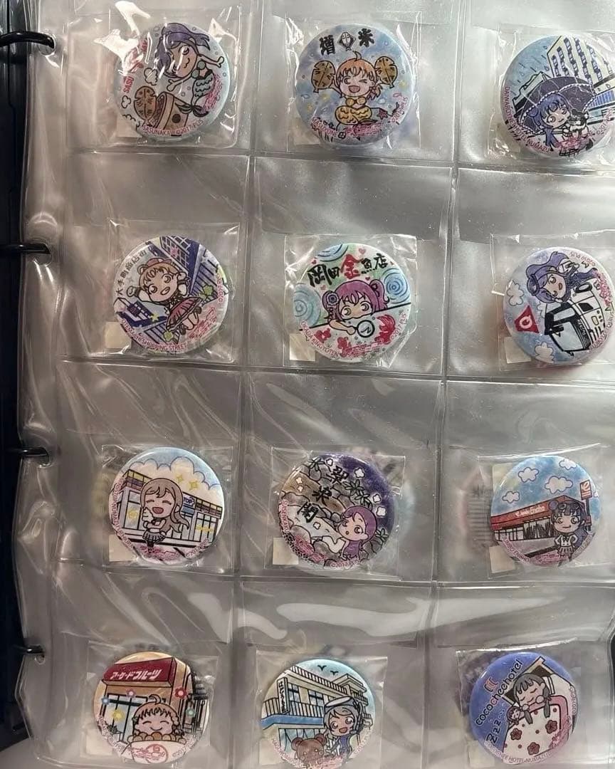 ラブライブ サンシャイン　まちあるき缶バッジ　廃盤　まとめ売り　189個