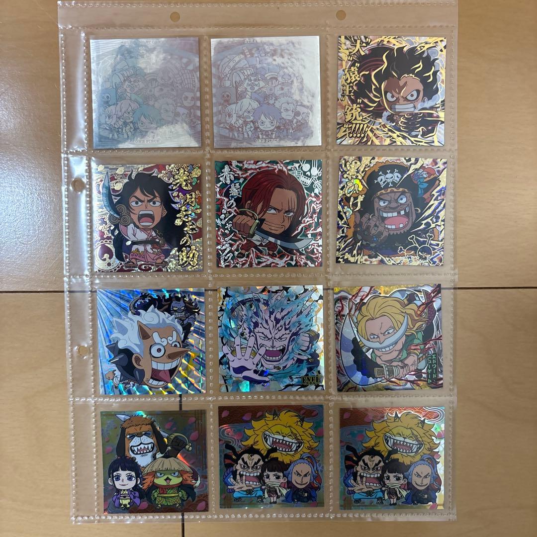 シール•ステッカー•カード　コレクション (ワンピ•ドラゴンボール•鬼滅等々)