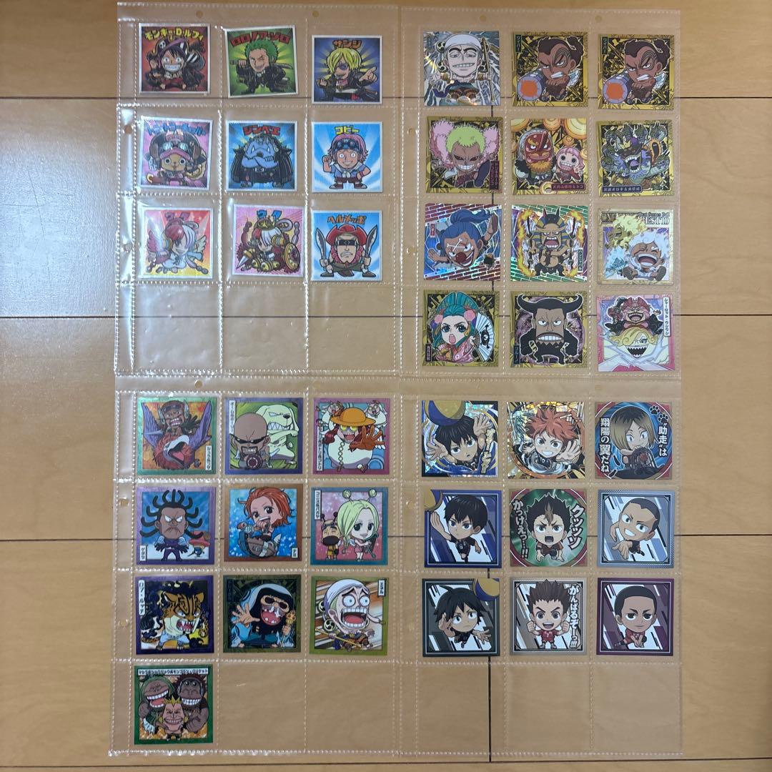 シール•ステッカー•カード　コレクション (ワンピ•ドラゴンボール•鬼滅等々)