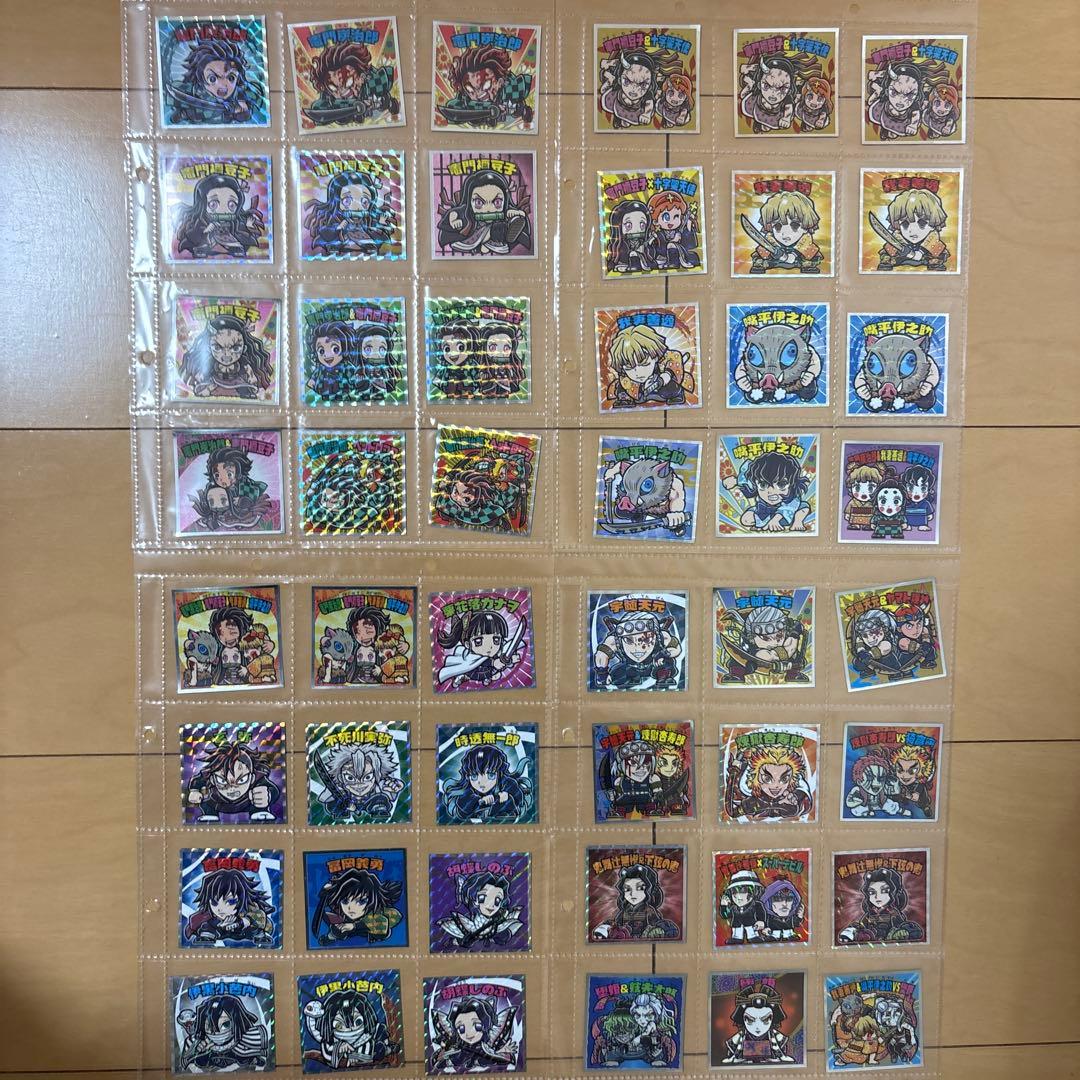 シール•ステッカー•カード　コレクション (ワンピ•ドラゴンボール•鬼滅等々)