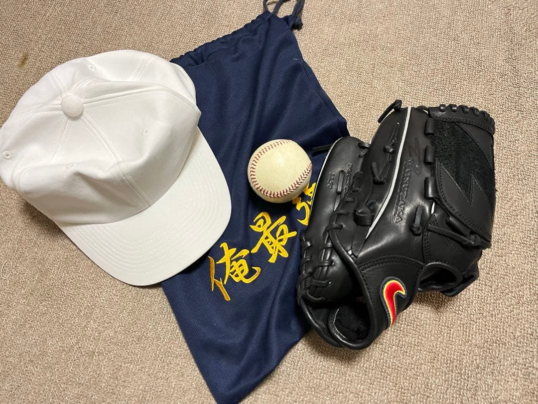 NIKE ナイキ 左利き用 グローブ 黒