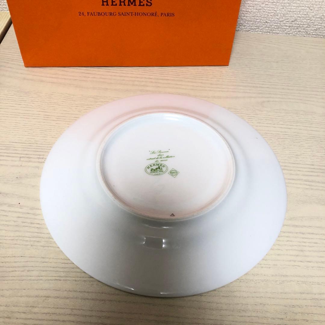 エルメス ピヴォワンヌ 芍薬 プレート 皿 1枚。