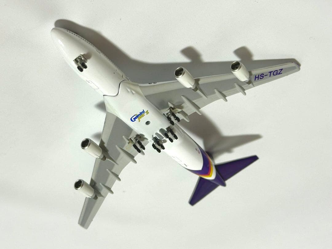 Gemini 1/400 B747-400 THAI タイ航空