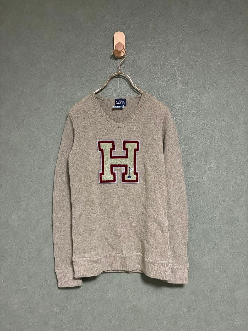 美品 PEARLY GATES パーリーゲイツ Hロゴセーター ゴルフ 2