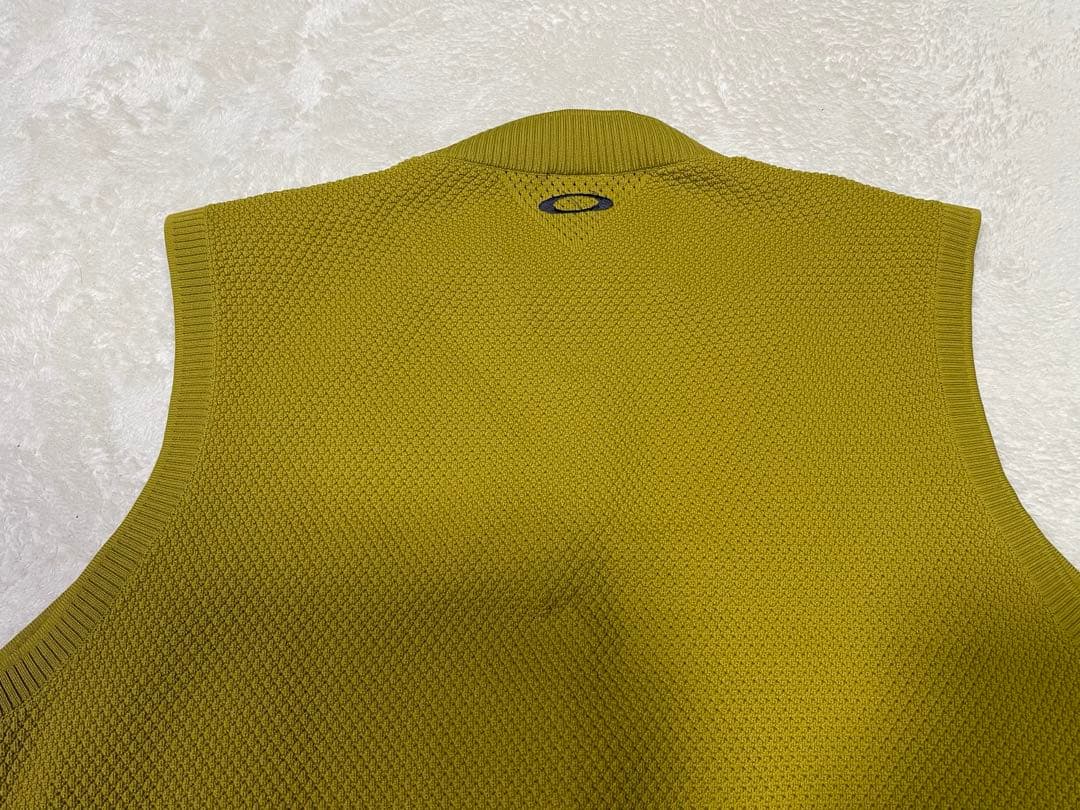 新品 オークリー スカル VECTOR SWEATER ベスト イエロー XL