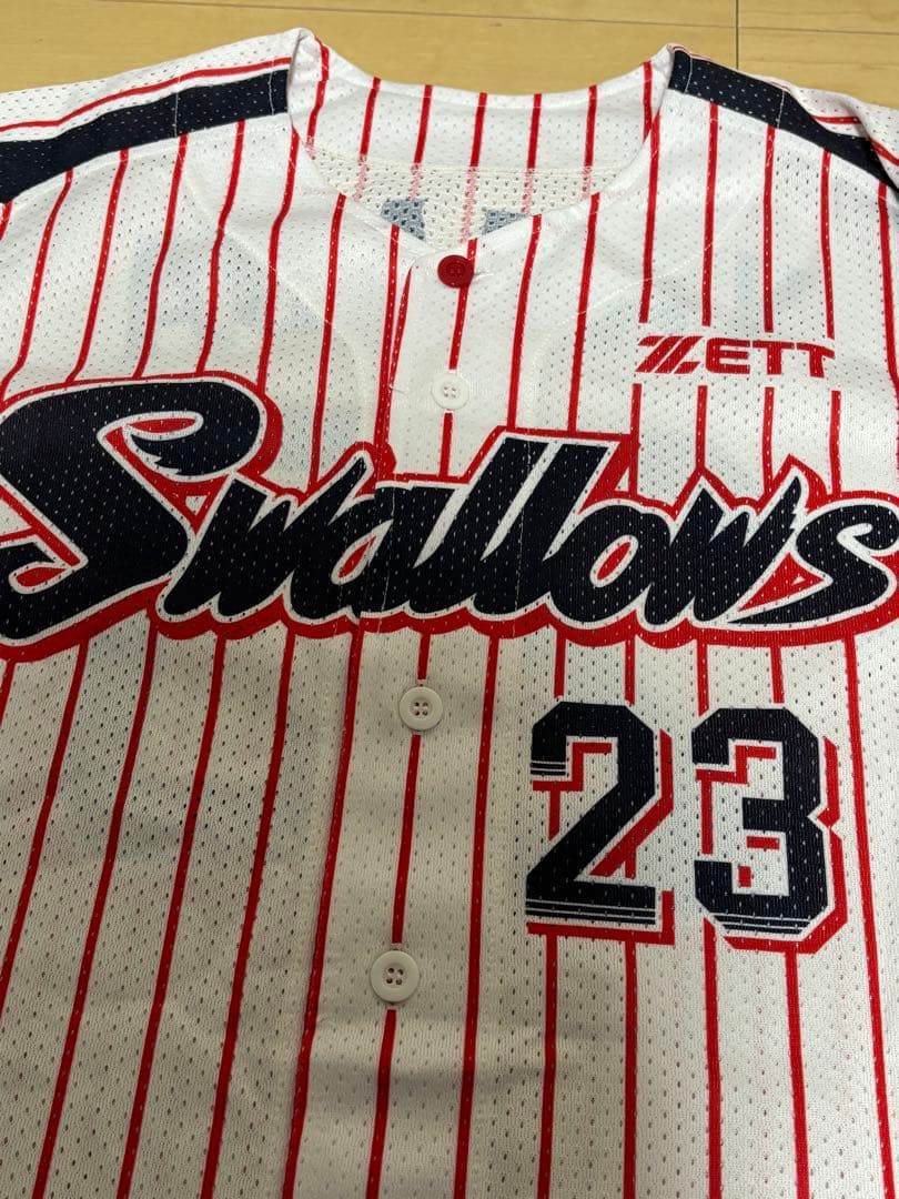 東京ヤクルトスワローズ 山田哲人 ユニフォーム フリーサイズ xl 23番