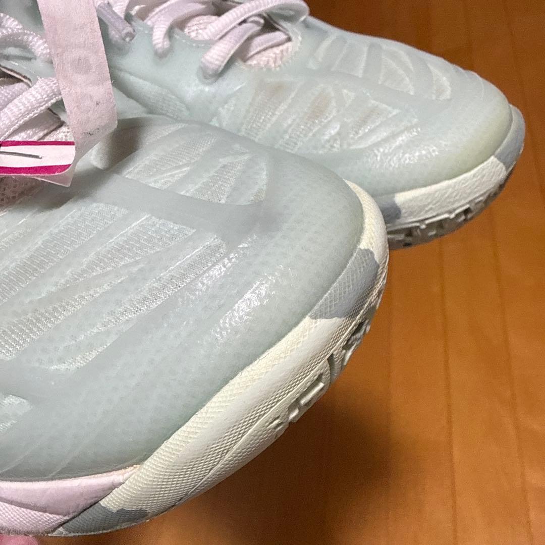 YONEX バドミントンシューズ ライトブルー24.5cm