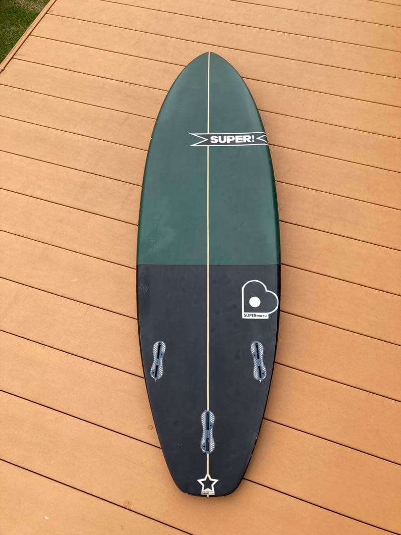 スーパーブランド　サーフボード　スーパーマル　5.11ft 27ℓ ショート