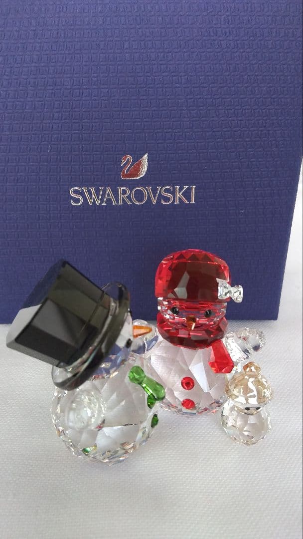 スワロフスキークリスマス置物