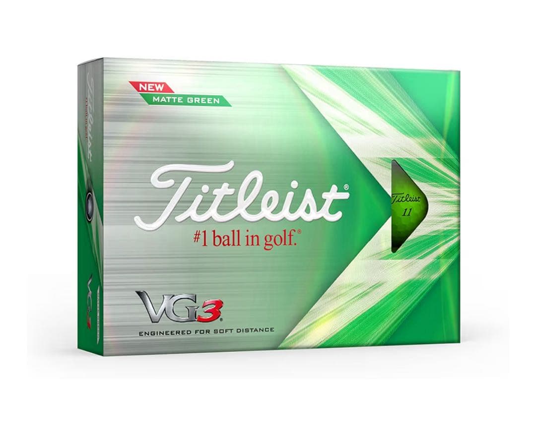 Titleist VG3 ゴルフボール MATTE GREEN 7ダースセット