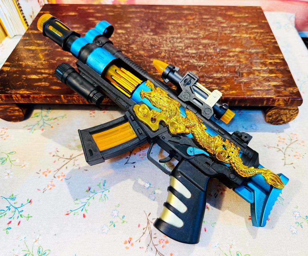 玩具 ピカピカ光る銃 プラスチック銃