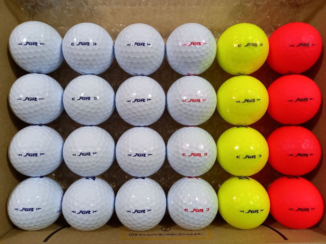 美品ブリヂストンTOUR B JGR ロストボール24球