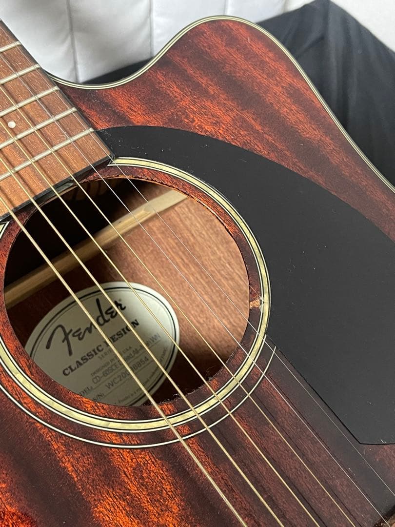 ギター Fender Classic Design CD-60SCE All-Mah