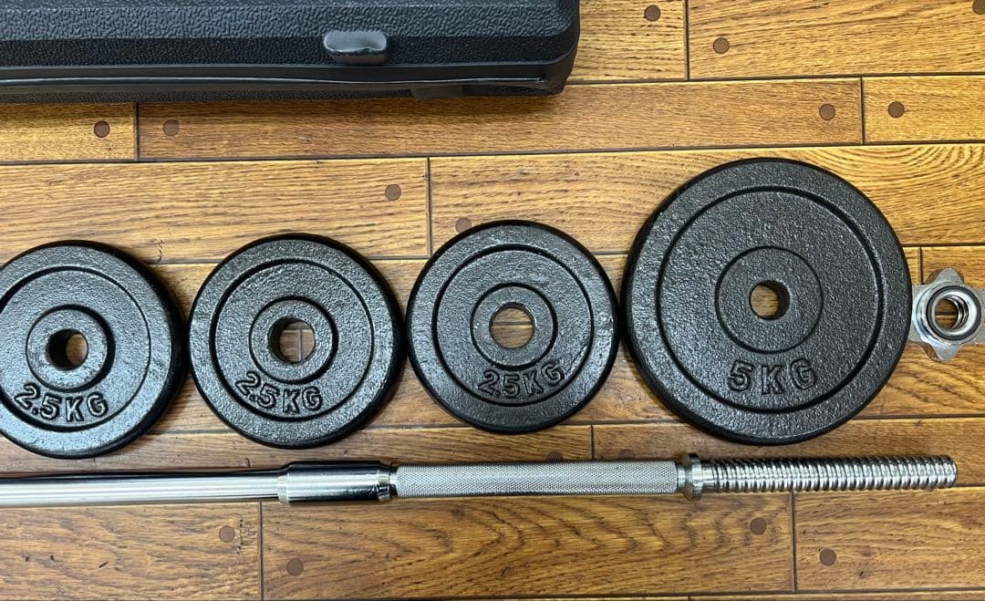 25kg バーベル　初心者でも、強力なパンチ力を身につけることができます！