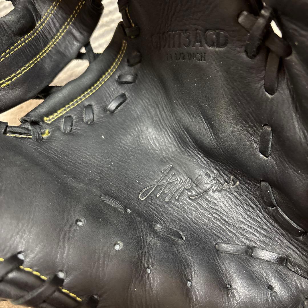 ✨美品✨Rawlings ブラック 少年軟式ファーストミット