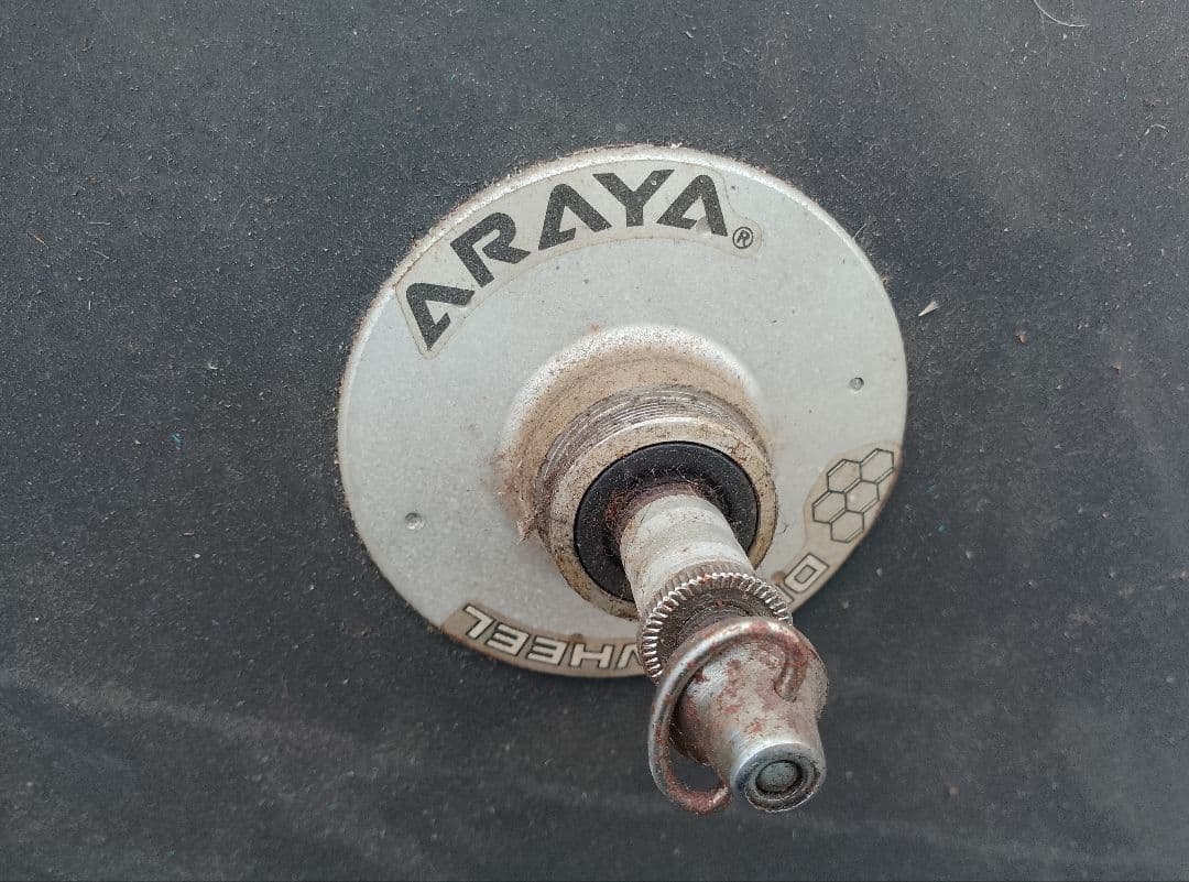 ARAYA DISC WHEEL チューブラー エンド幅 約135mm