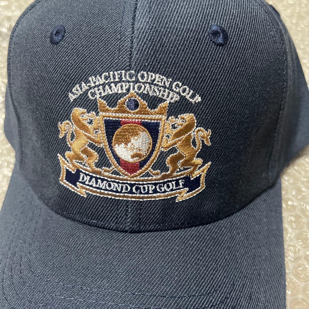 【新品】ダイヤモンドカップゴルフ キャップ 帽子 ロゴ入り GOLF 公式グッズ
