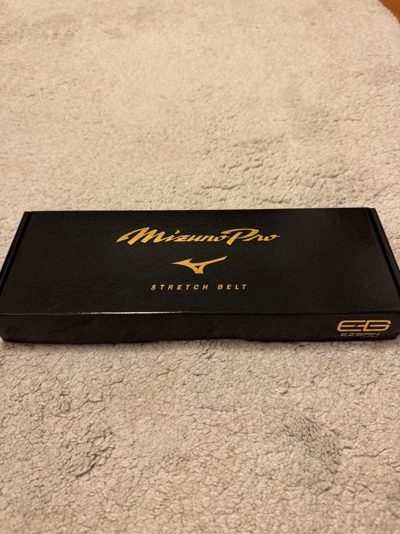MizunoPro ミズノプロ　ストレッチベルト ネイビー