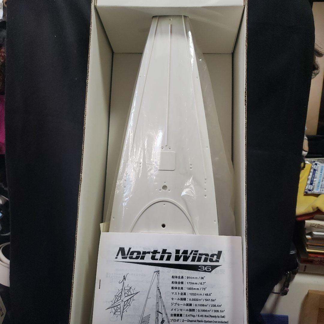 新品未使用North Wind 36-600 セミスケールセーリングヨット