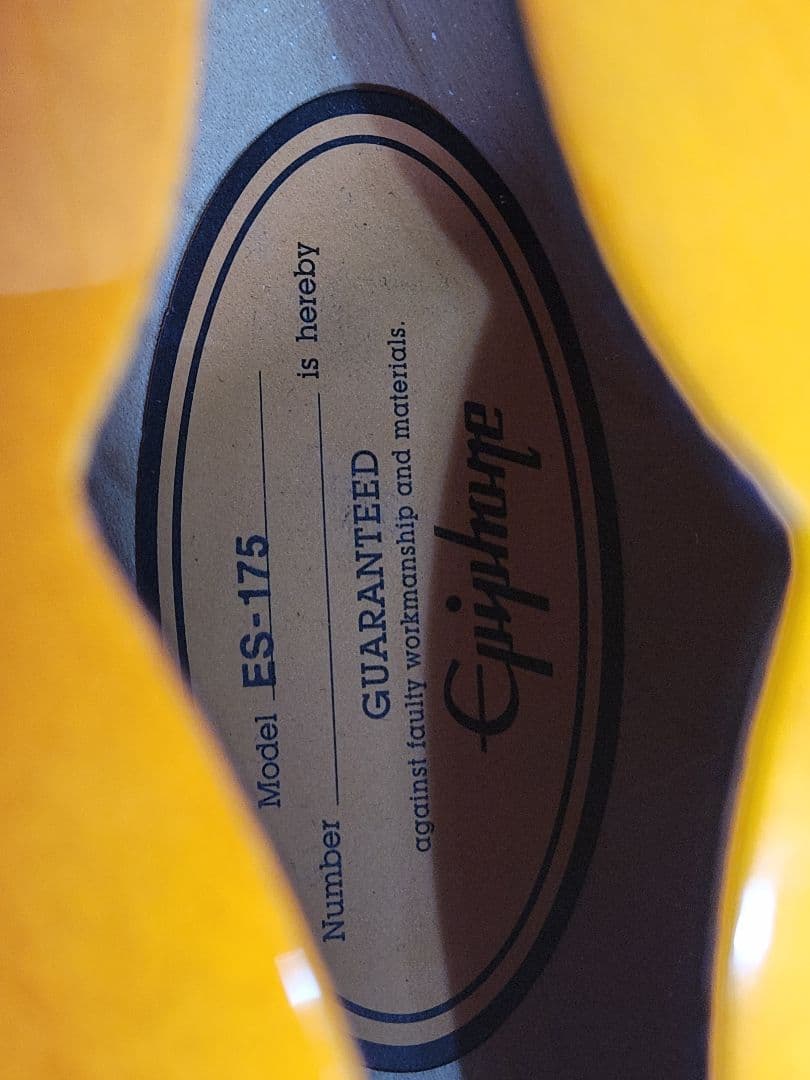 金/土/日の週末値下げ！Epiphone ES-175 ツイードHC付 美品！