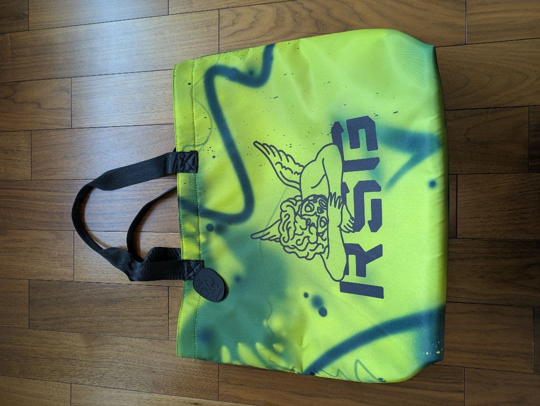 【値下／新品】RUSSELUNO ビッグトート リバーシブル ブラック／イエロー