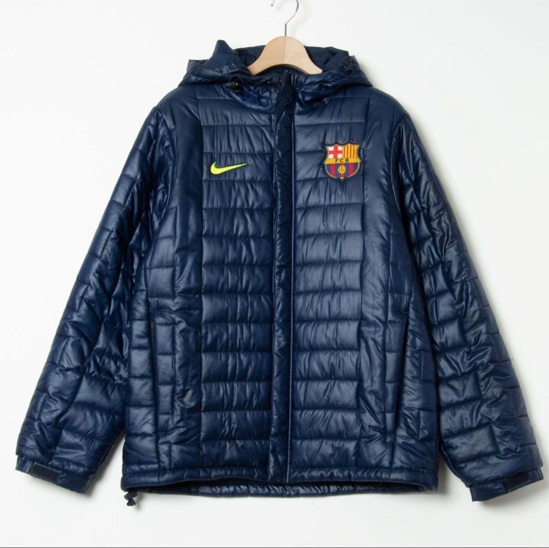 【美品】バルセロナNike FC Barcelona ダウンジャケット M