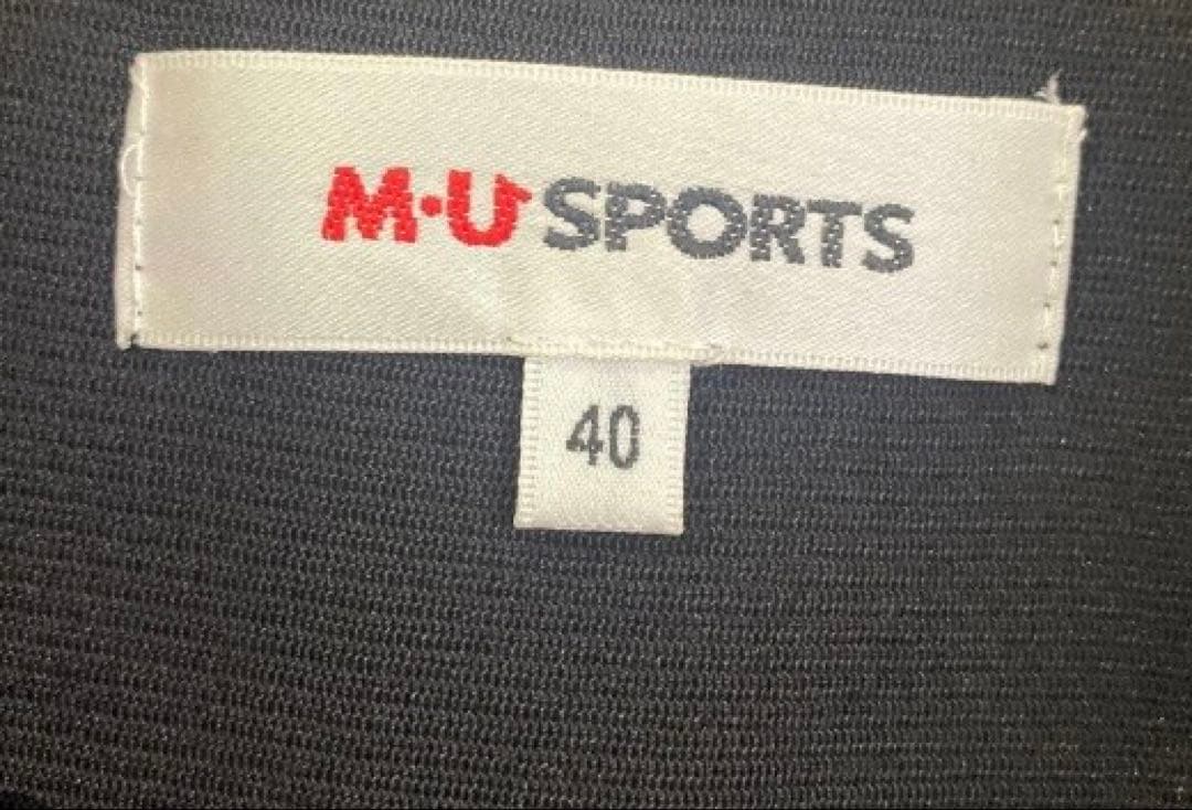 【極美品] M・U SPORTS ミエコウエサコ　ゴルフ 半袖ジャンパー　Ｌ