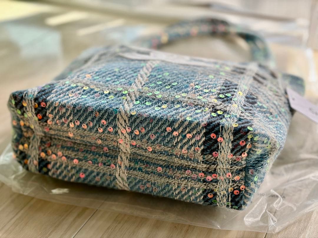 【新品未使用】CHANEL シャネル ノベルティ トートバッグ ブルー 非売品