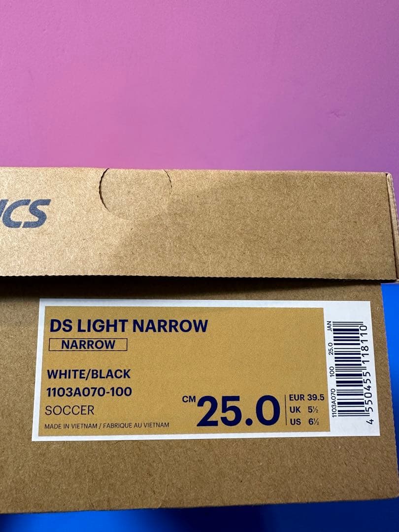アシックスds light narrow