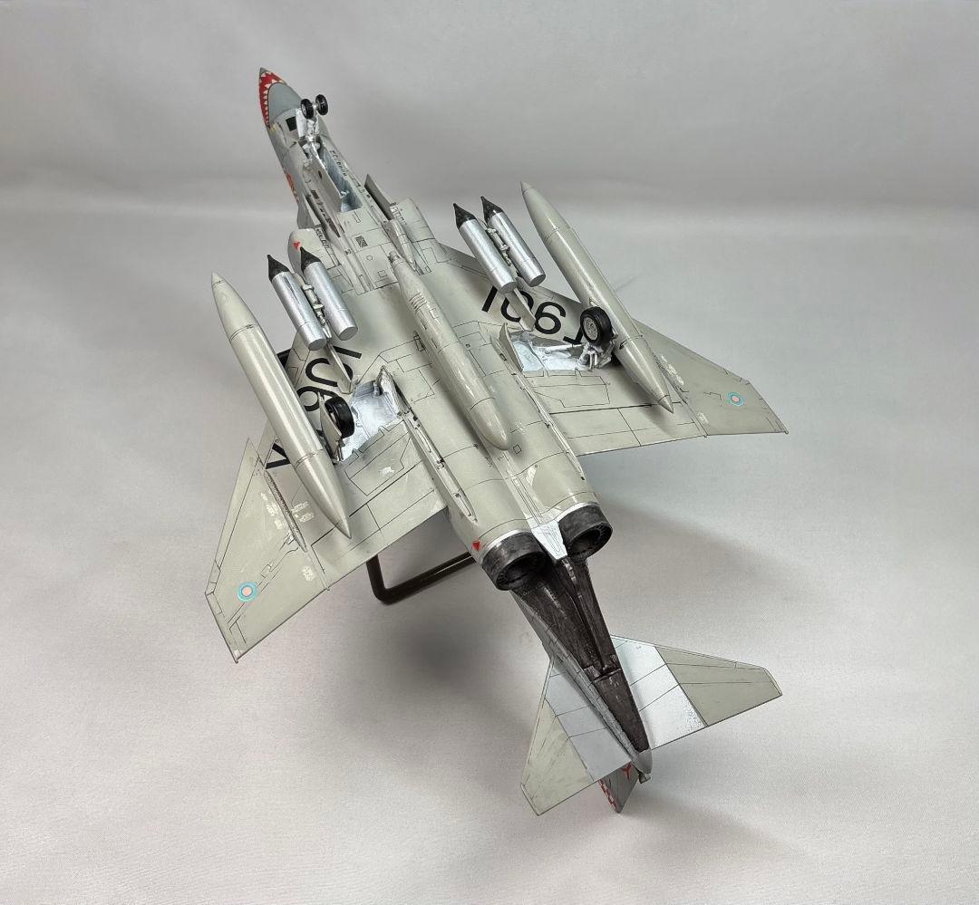 【完成品】フジミ 1/72 ブリティッシュ ファントム FGR.2 F-4