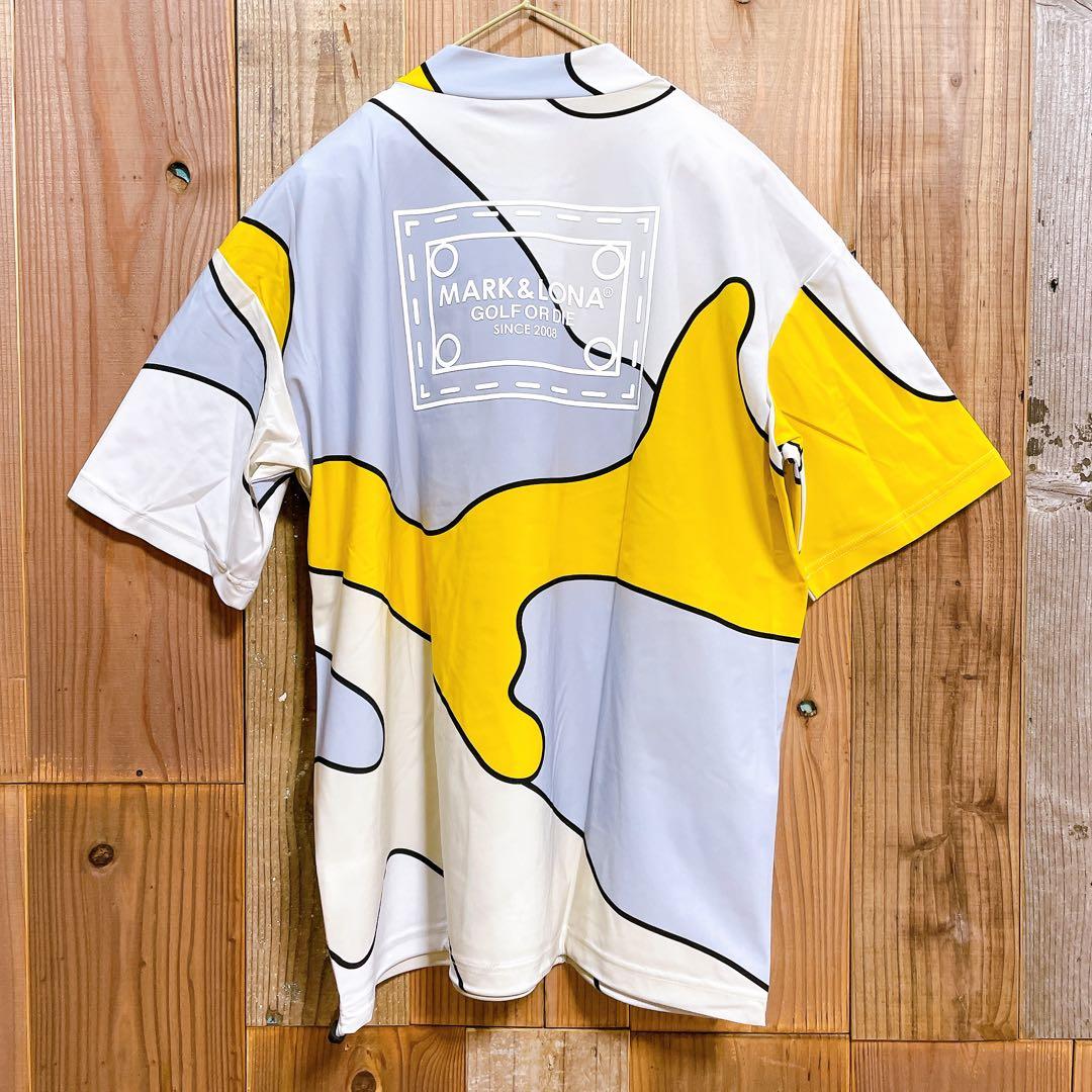 MARK&LONA マークアンドロナ カモフラ スカル モックネック Tシャツ