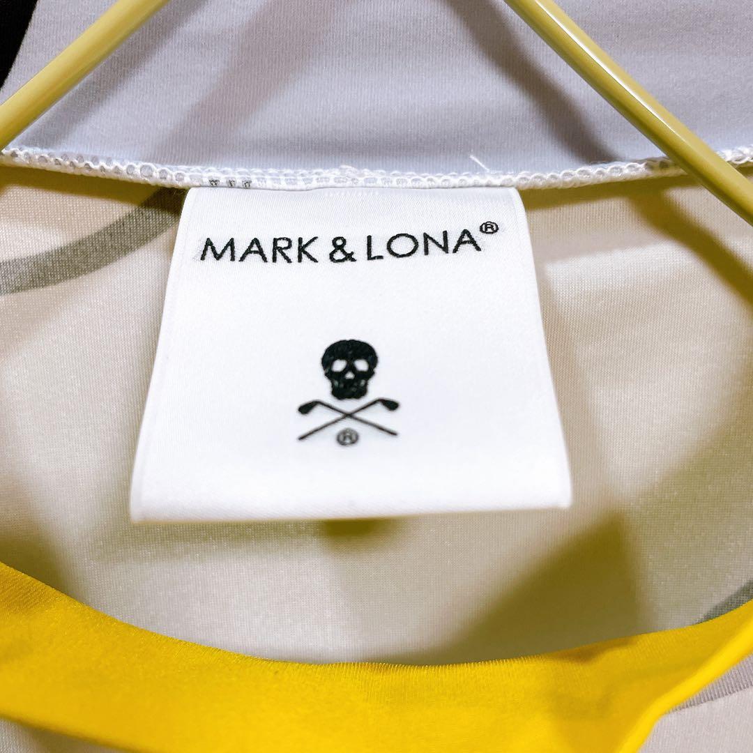 MARK&LONA マークアンドロナ カモフラ スカル モックネック Tシャツ